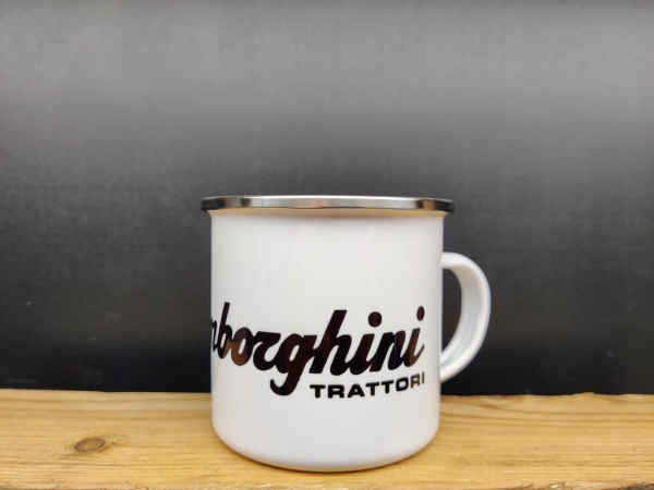 Laborghini Trattori Emaille Tasse